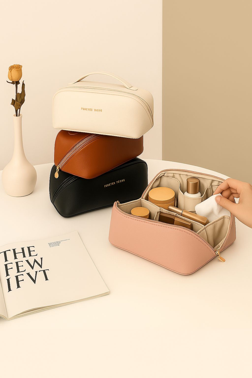 Makeup Organizer Female Toiletry Kit Bag