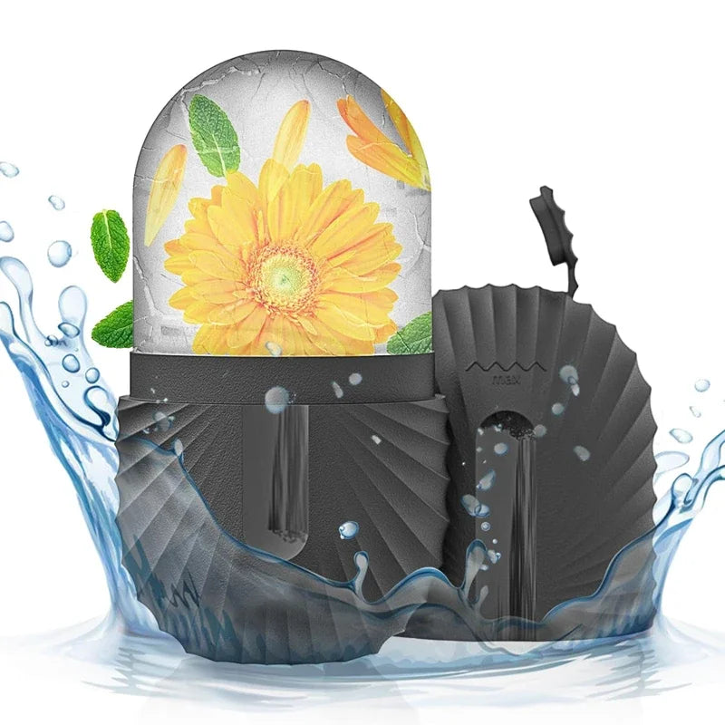 Ice Face Roller Massage Silicon Con