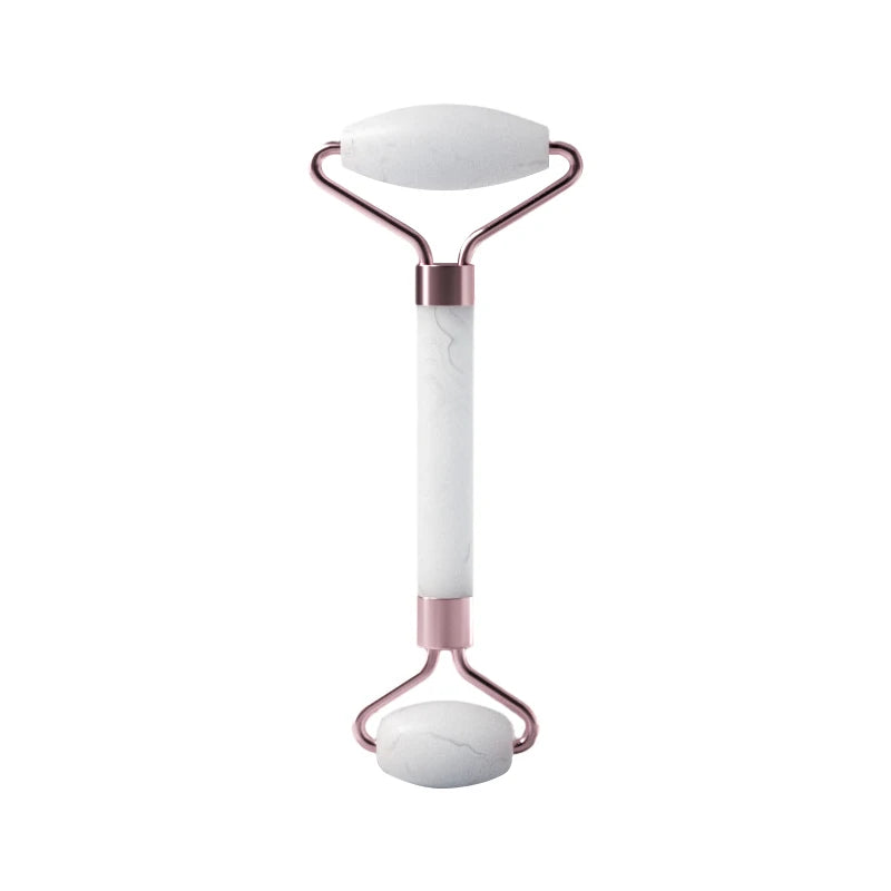 Resin double head roller massager heart-shaped