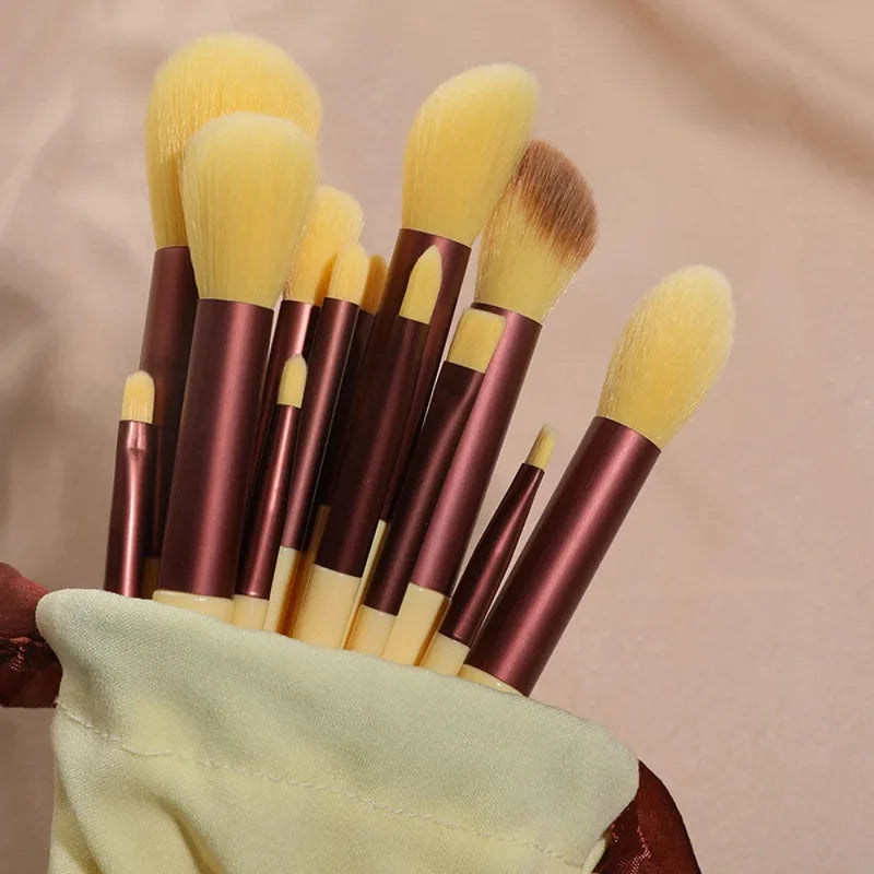 13PCS Soft Fluffy Makeup Brush Set