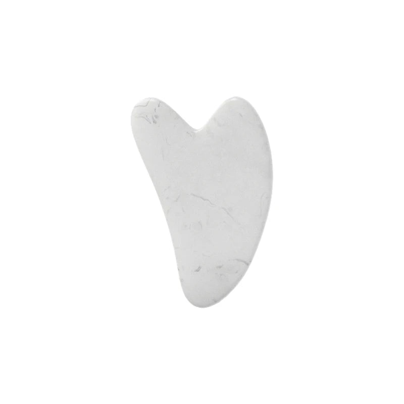 Resin double head roller massager heart-shaped