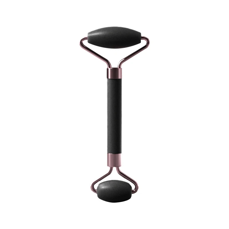 Resin double head roller massager heart-shaped