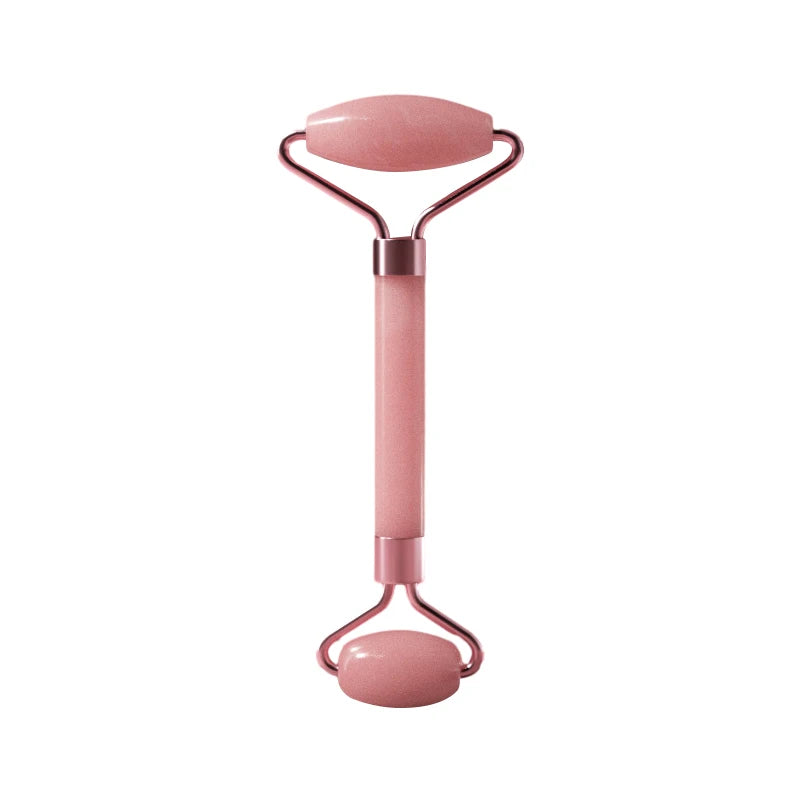 Resin double head roller massager heart-shaped