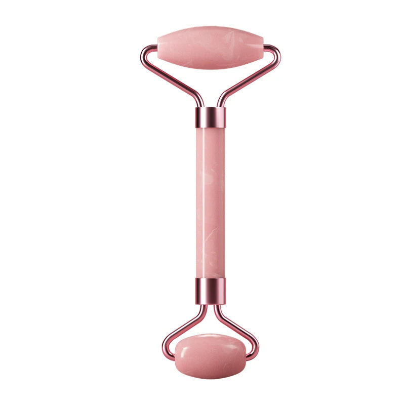 Resin double head roller massager heart-shaped
