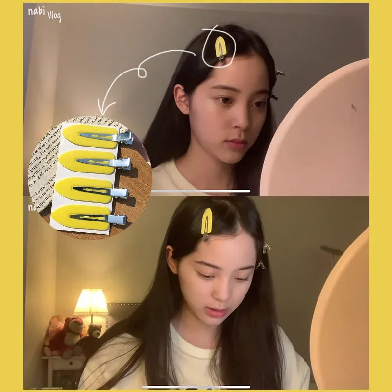 4pcs/set hair clips