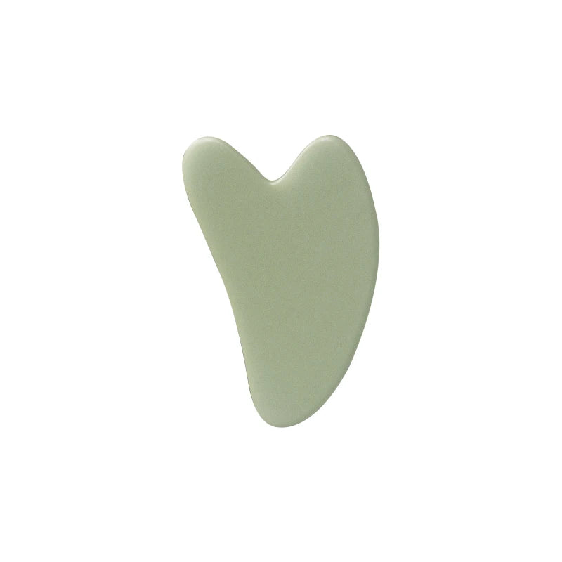 Resin double head roller massager heart-shaped