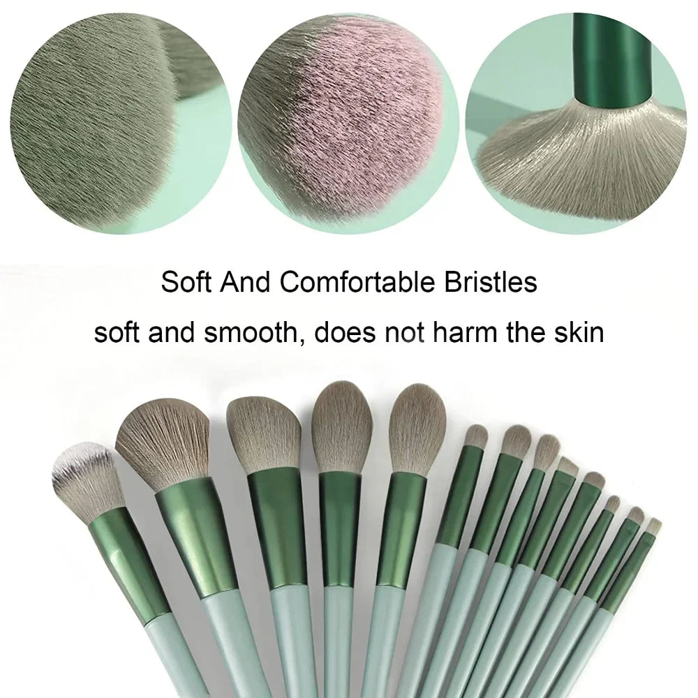 13PCS Soft Fluffy Makeup Brush Set