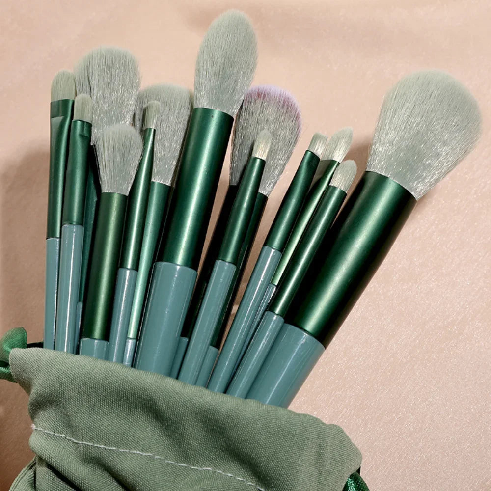 13PCS Soft Fluffy Makeup Brush Set